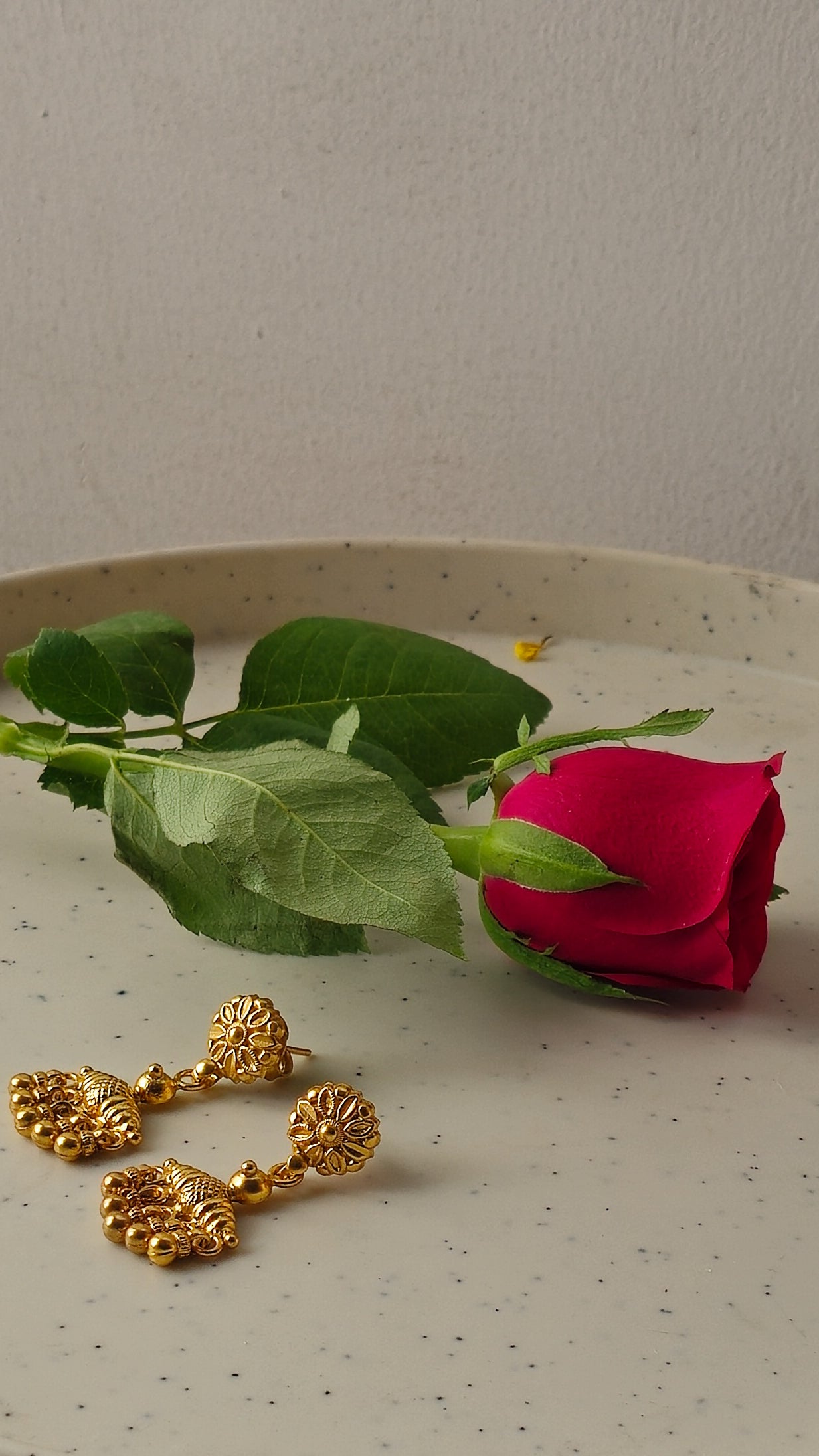 Jhumri - 22K Gold Plated Earrings