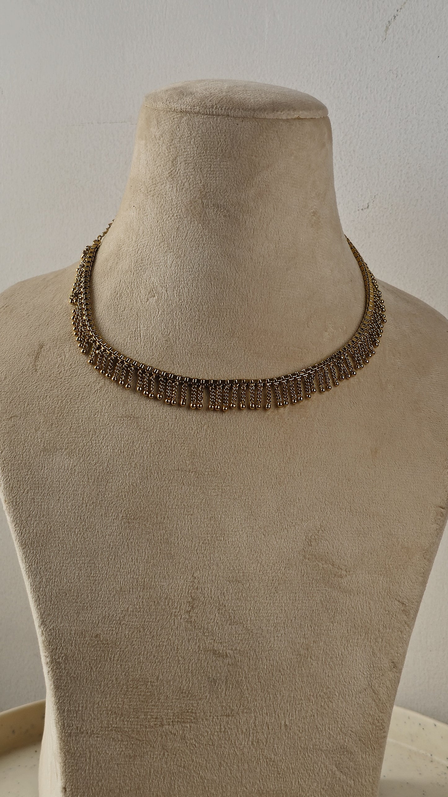 Laila - Antique Gold Necklet