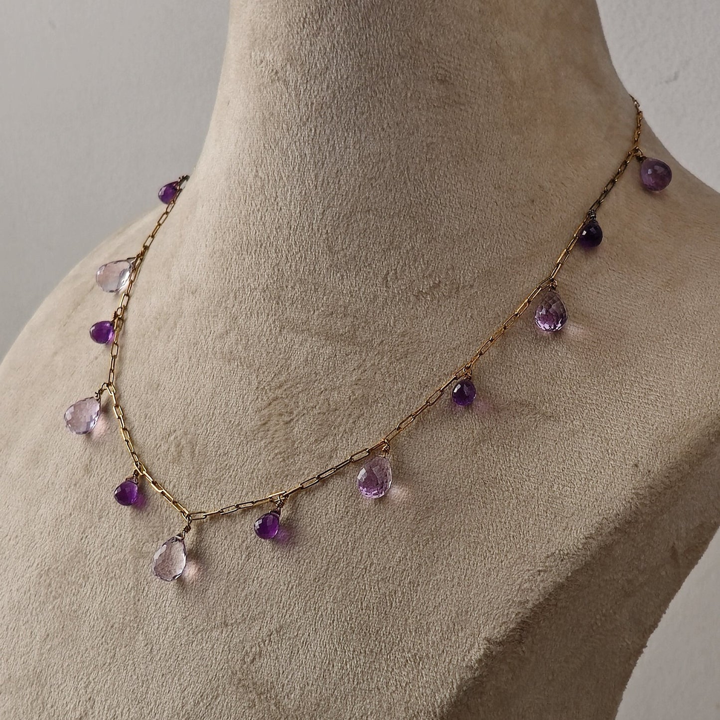 Cosmos - Antique Gold Necklet