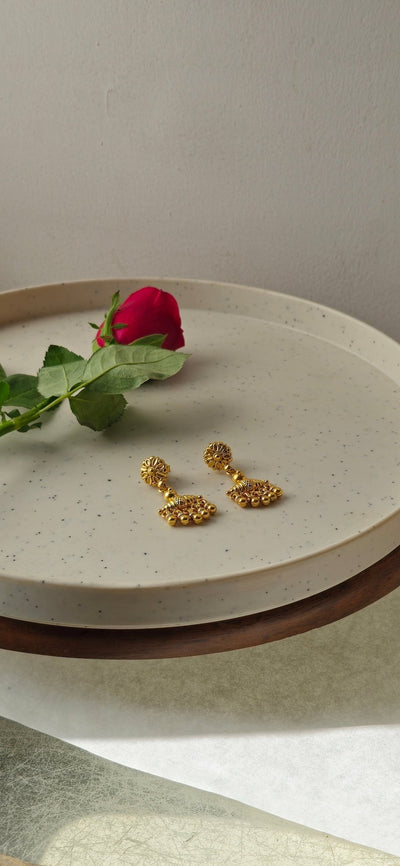 Jhumri and Kaira earrings combo | Silver Jewellery by Gulaal Jewels