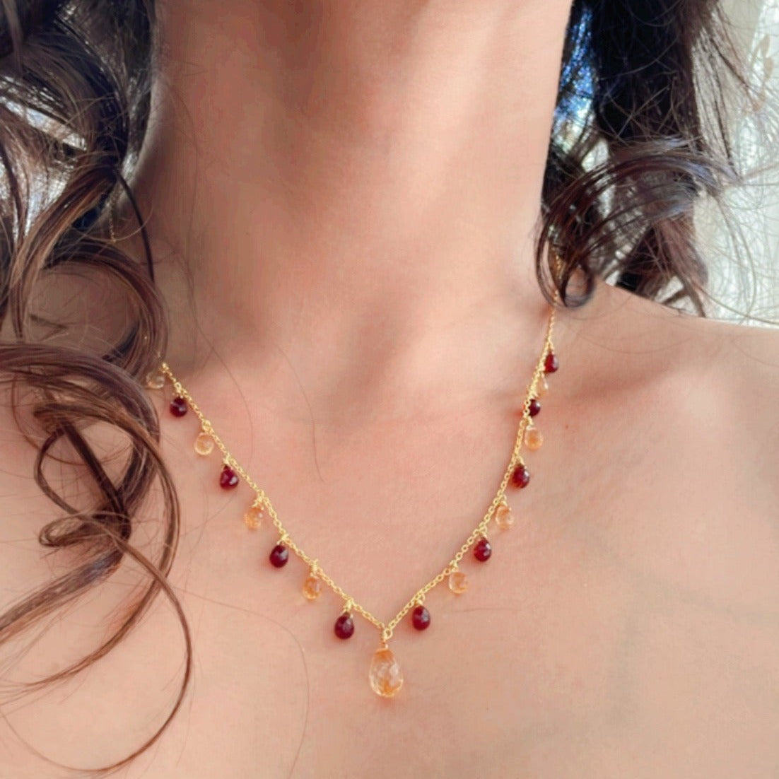 Marigold - 22K Gold Plated Necklet