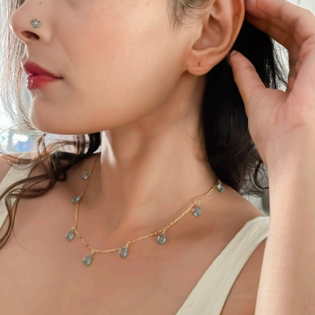 Veronica - 22K Gold Plated Necklet