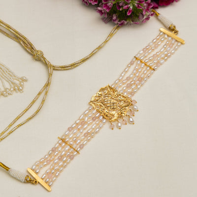 Masakkali - Shiny Silver Choker | Silver Jewellery by Gulaal Jewels