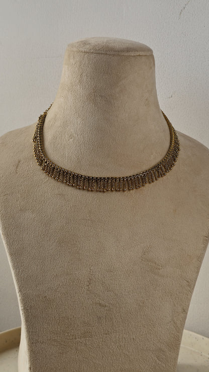 Laila - Antique Gold Necklet