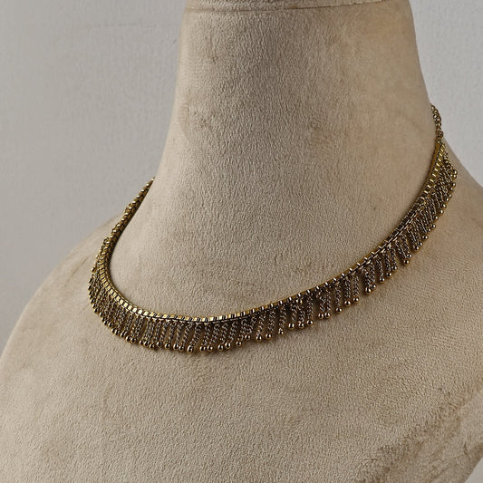 Laila - Antique Gold Necklet