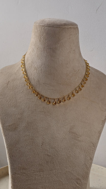 Daffodil - 22K Gold Plated Necklet