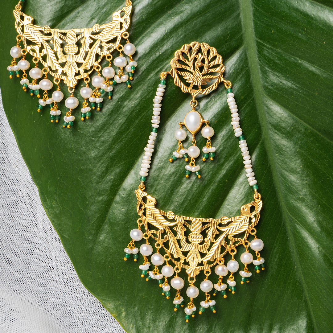 Khwabeeda - 22K Gold Plated Jhumka