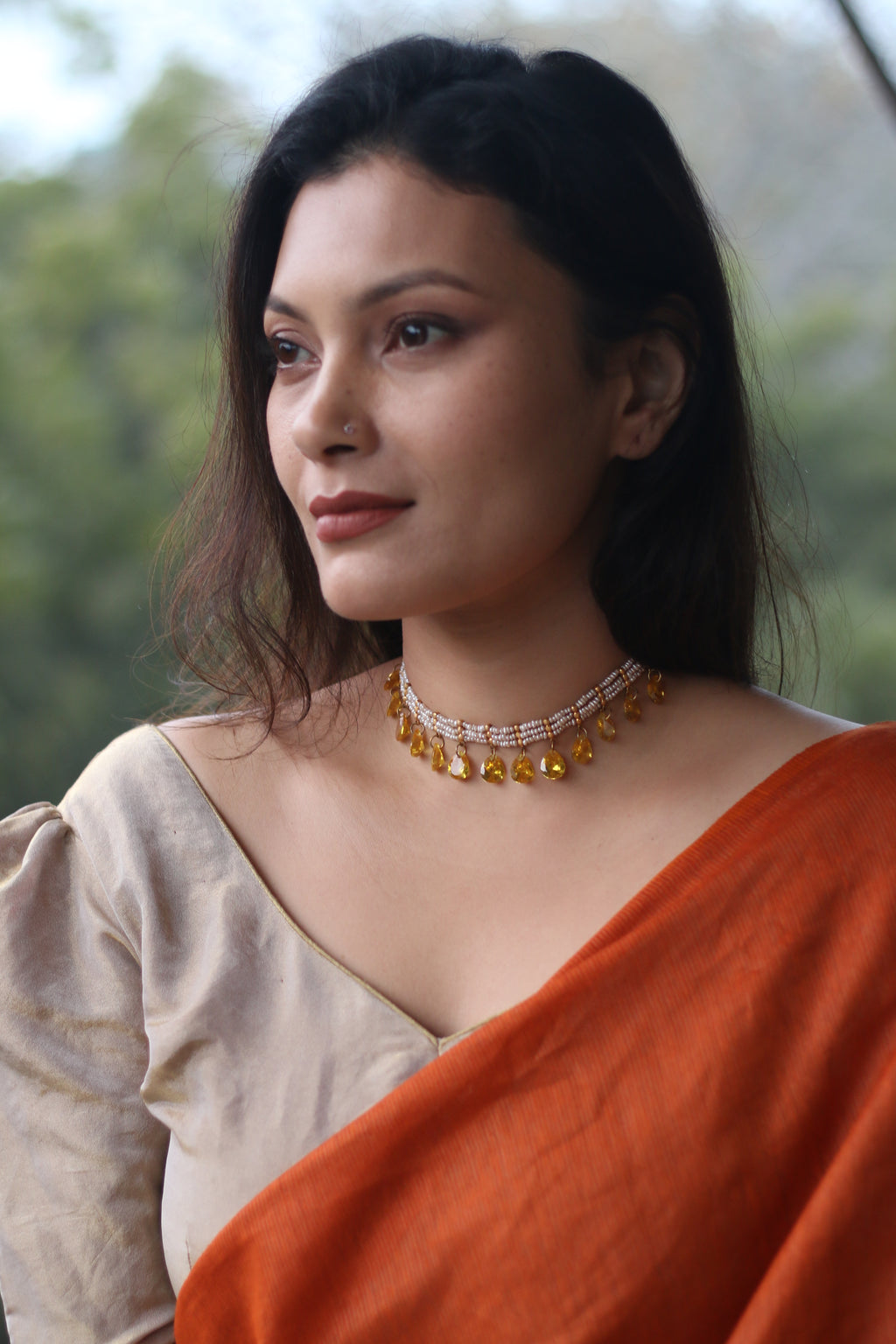 Zivar Necklace - Citrine