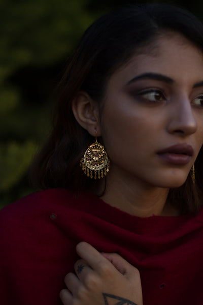 Rati - 22K Gold Plated Jhumka