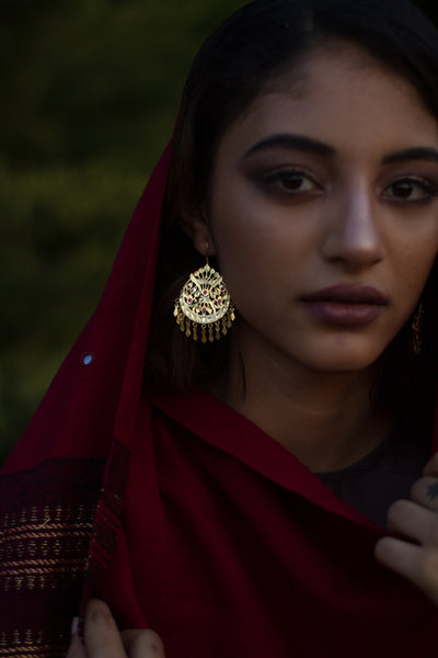 Rati - 22K Gold Plated Jhumka