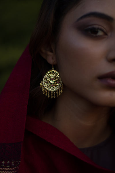 Rati - 22K Gold Plated Jhumka