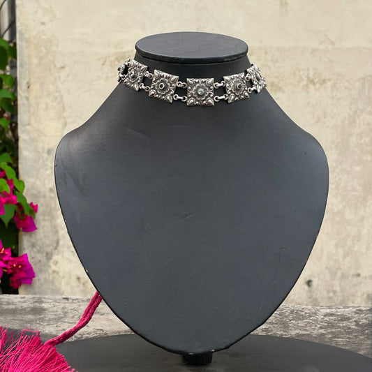 Chaiti - Oxidised Choker