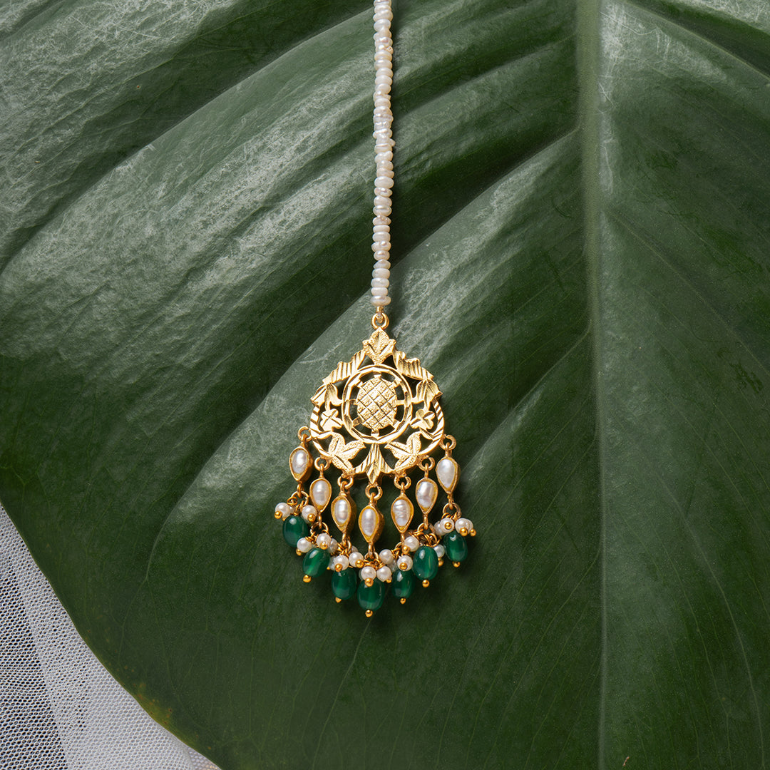 Inara - 22K Gold Plated Teeka