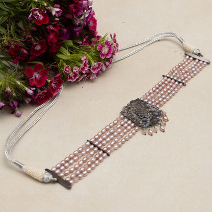 Masakkali - Oxidised Choker