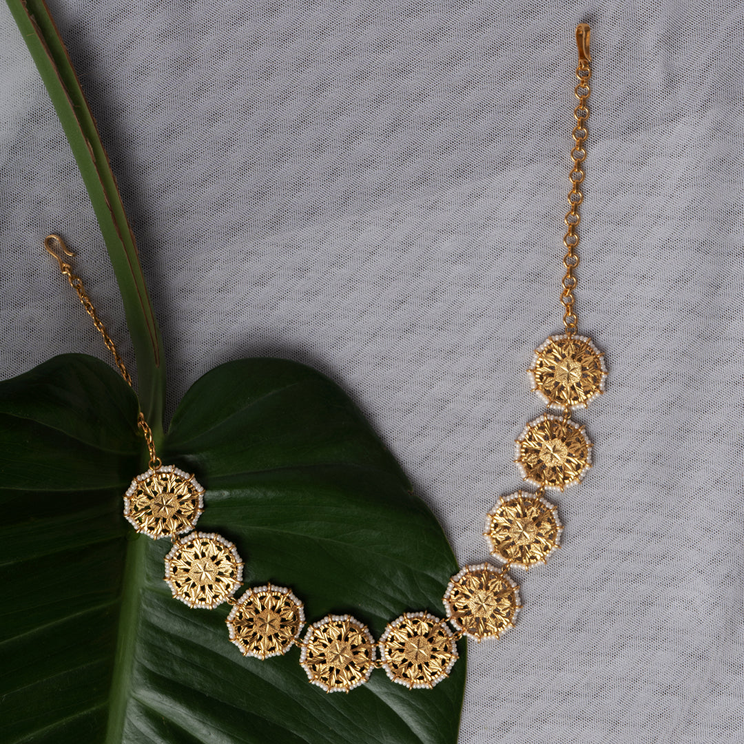 Raabta - 22K Gold Plated Choker