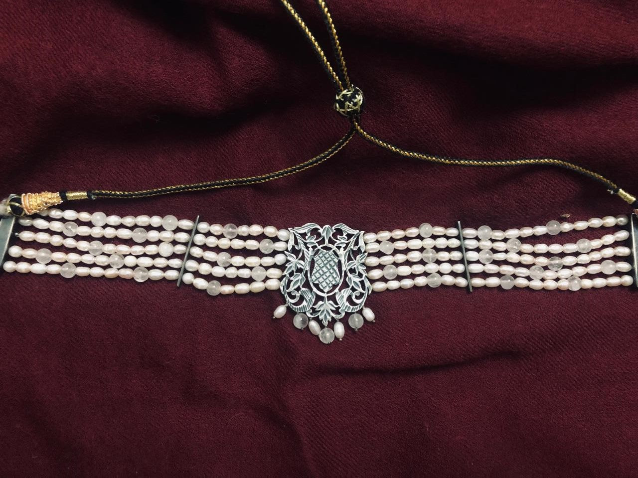 Masakkali - 22K Gold Plated Choker
