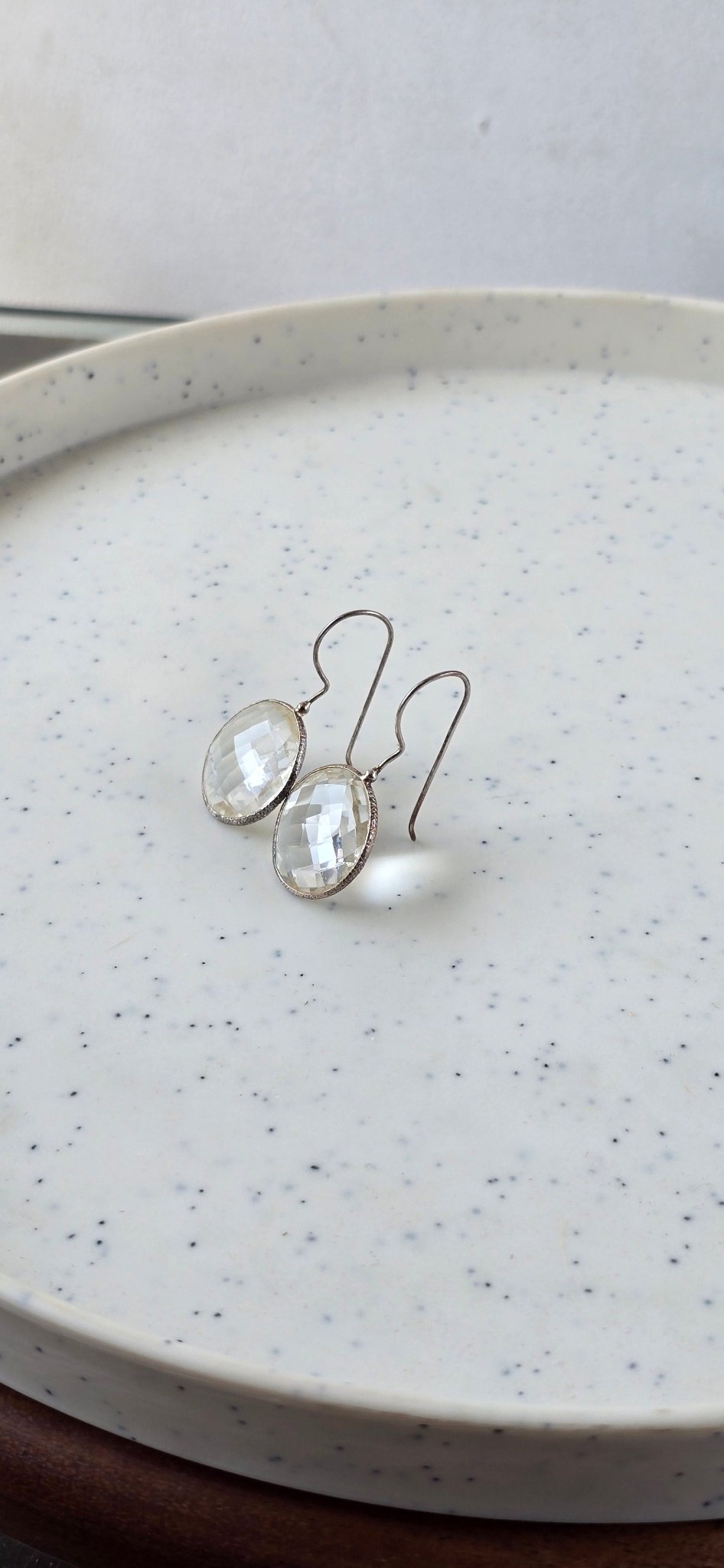 Clear Quartz combo | Silver Jewellery by Gulaal Jewels