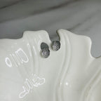 Concave Studs | Silver Jewellery by Gulaal Jewels