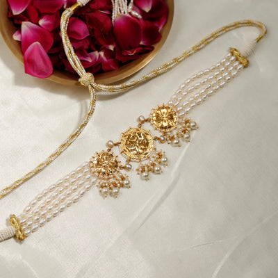 Dholi - 22K Gold Plated Choker