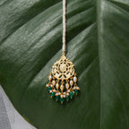 Inara - 22K Gold Plated Teeka | Silver Jewellery by Gulaal Jewels