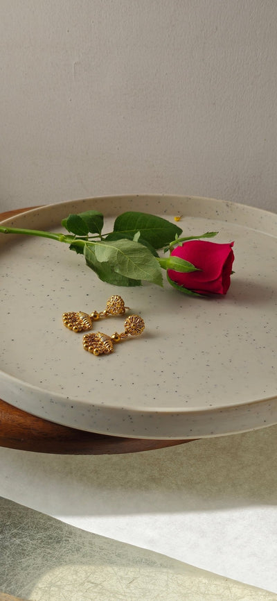 Jhumri and Kaira earrings combo | Silver Jewellery by Gulaal Jewels