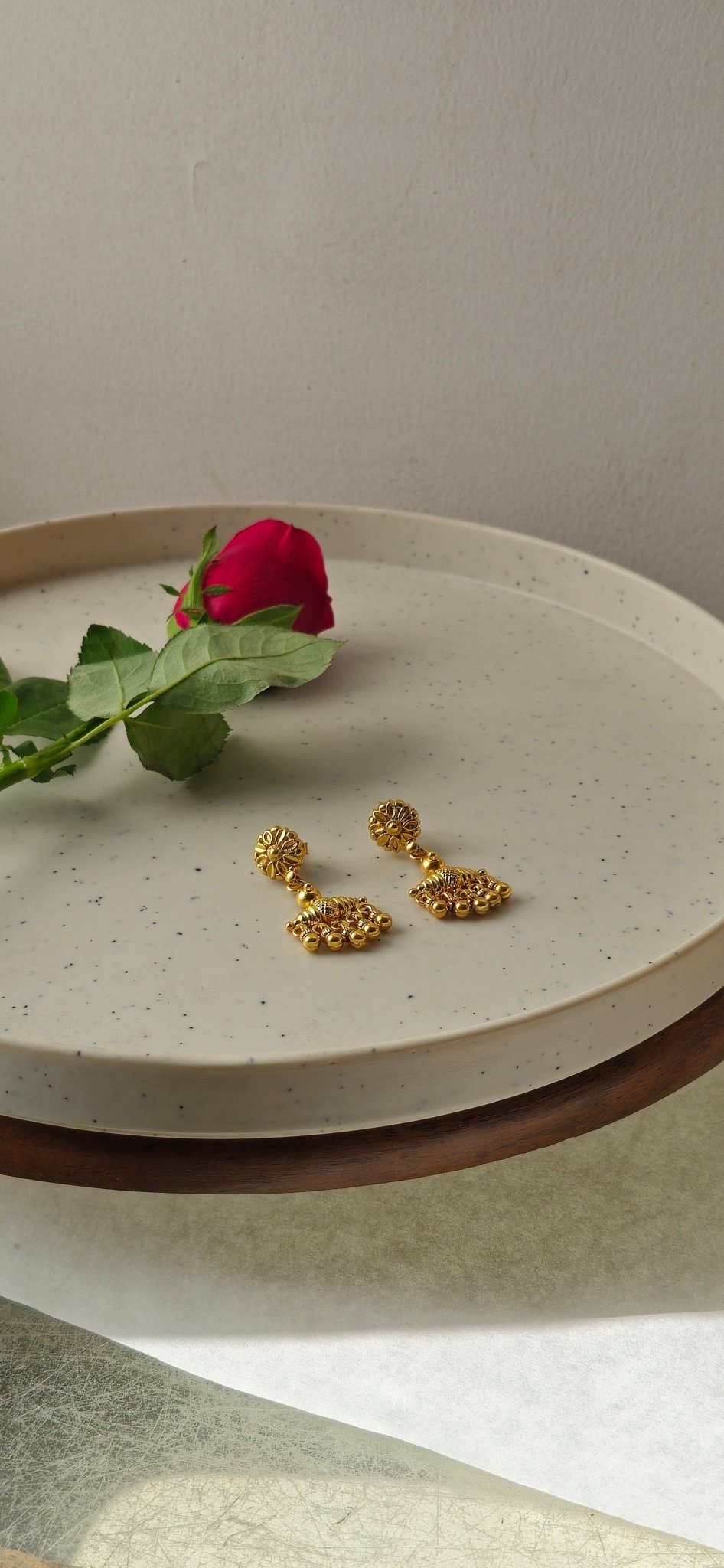 Jhumri and Kaira earrings combo | Silver Jewellery by Gulaal Jewels