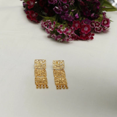 Kaashni 22K Gold Plated Plated Earrings