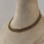 Laila - Antique Gold Necklet | Silver Jewellery by Gulaal Jewels