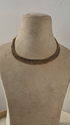 Laila - Antique Gold Necklet | Silver Jewellery by Gulaal Jewels