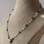 Leena Necklace | Silver Jewellery by Gulaal Jewels