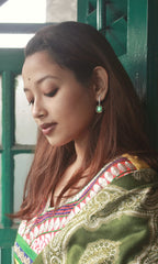 Neel earrings | Silver Jewellery by Gulaal Jewels