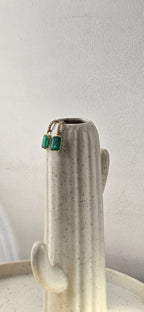 Panna earrings combo | Silver Jewellery by Gulaal Jewels