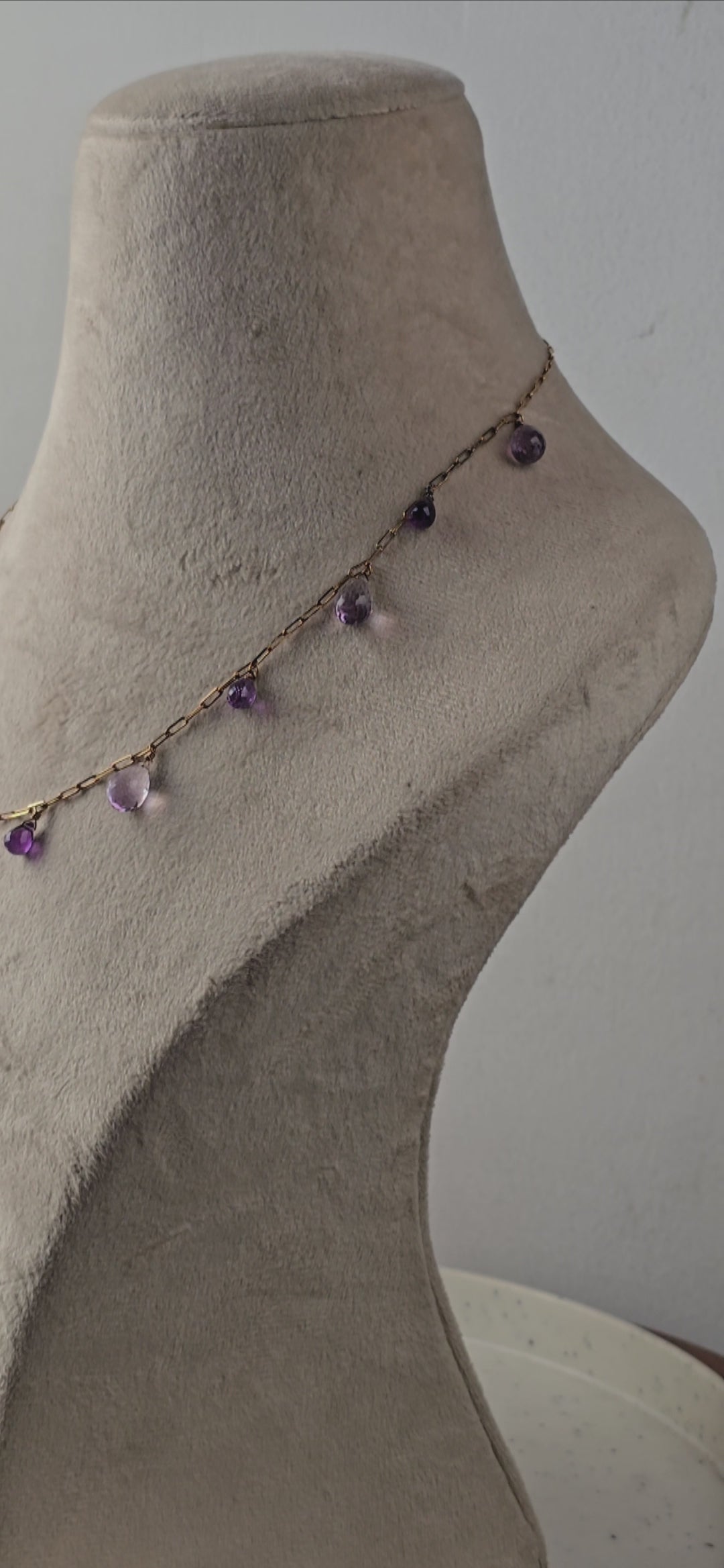 Cosmos - Antique Gold Necklet