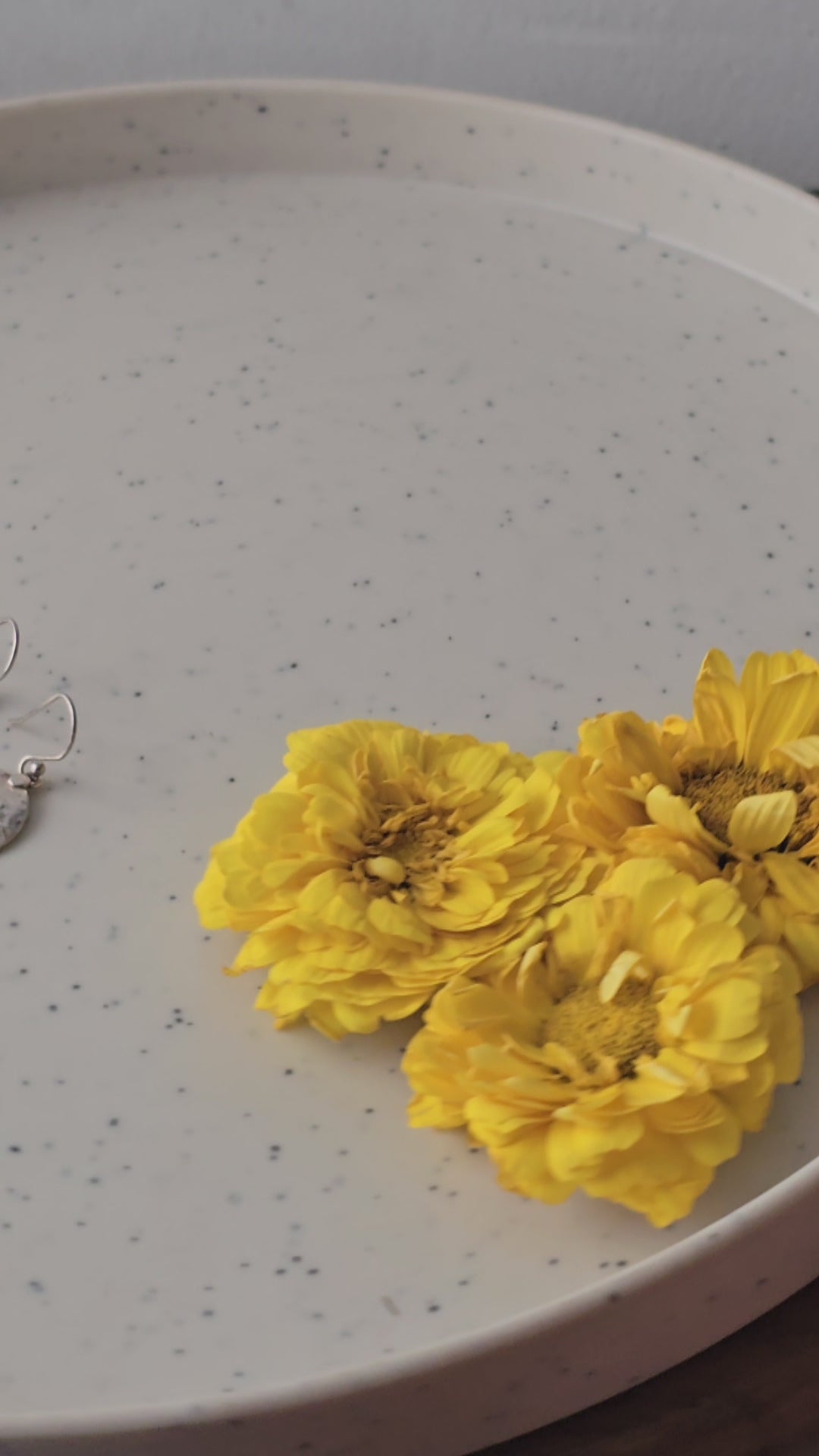 Kiyat - Shiny Silver Earrings