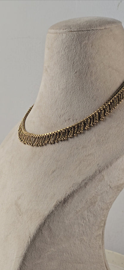 Laila - Antique Gold Necklet
