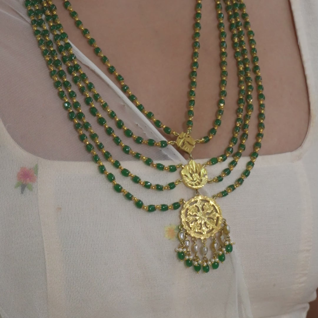 Azmat - 22K Gold Plated Necklet