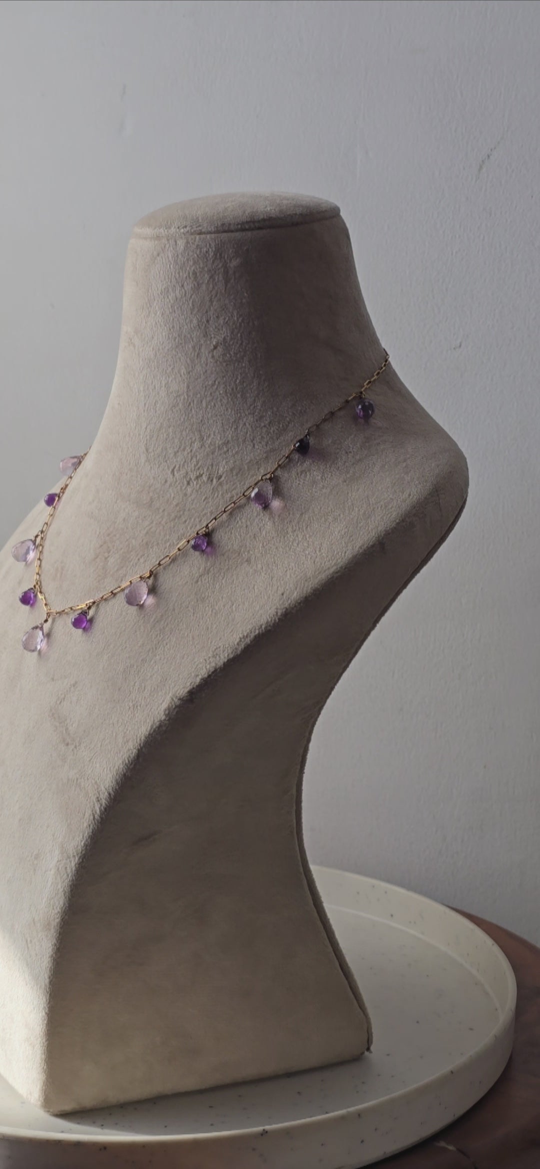 Cosmos - Antique Gold Necklet