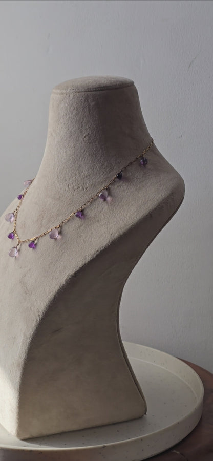 Cosmos - Antique Gold Necklet