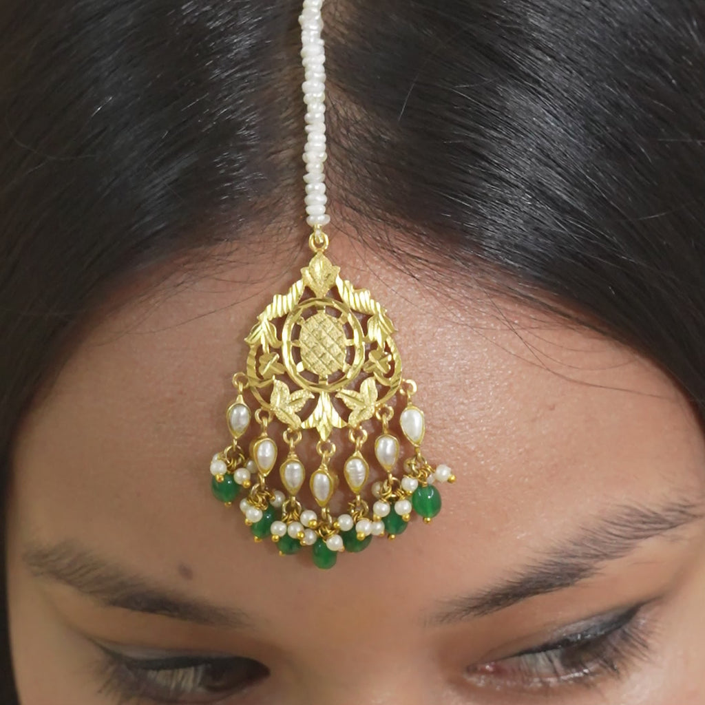 Inara - 22K Gold Plated Teeka