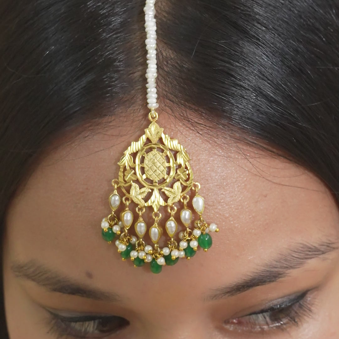 Inara - 22K Gold Plated Teeka
