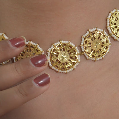 Raabta - 22K Gold Plated Choker cum SheeshPhool