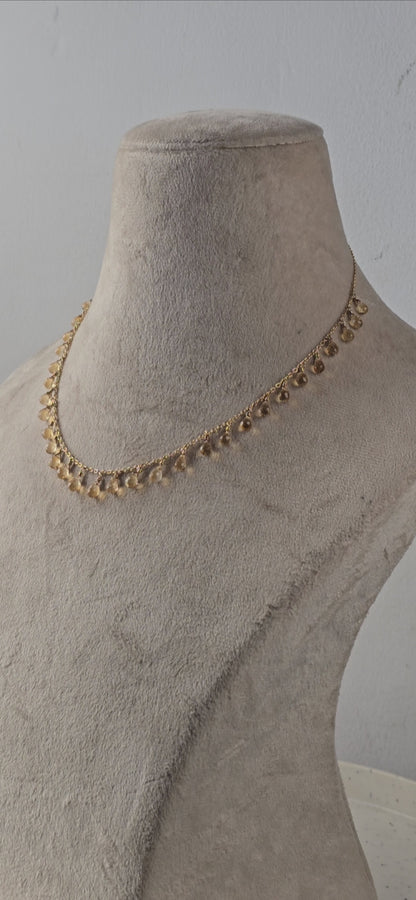 Daffodil - 22K Gold Plated Necklet