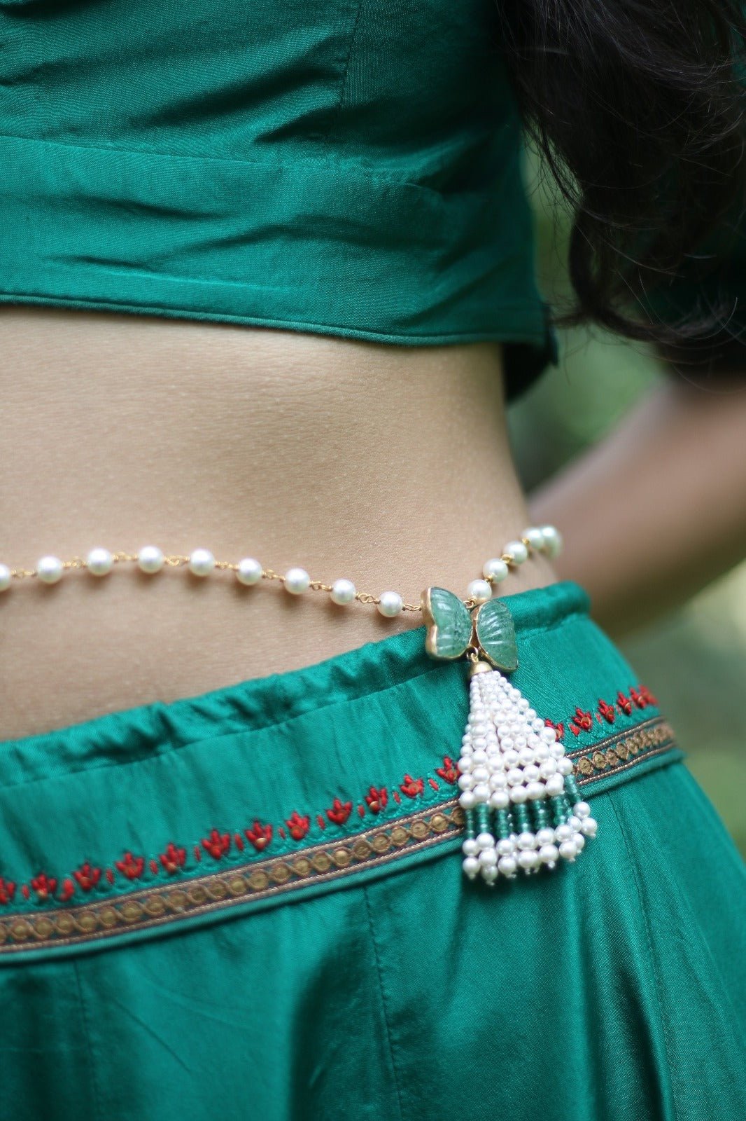 Titli necklace | Silver Jewellery by Gulaal Jewels