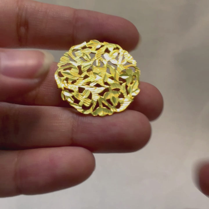 Nafeesa - 22K Gold Plated Hairpin