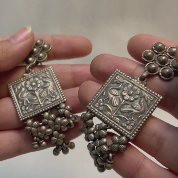 Inaayat - Oxidised Jhumka