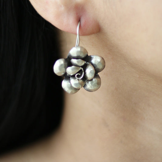 Gulabi - Oxidised Earrings