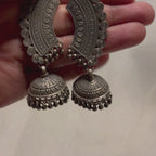 Utkrasht - Oxidised Jhumka