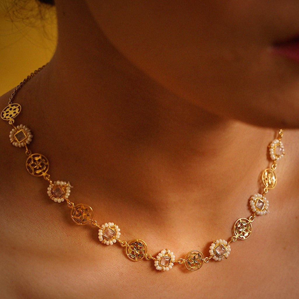 Alizé - 22K Gold Plated Necklet