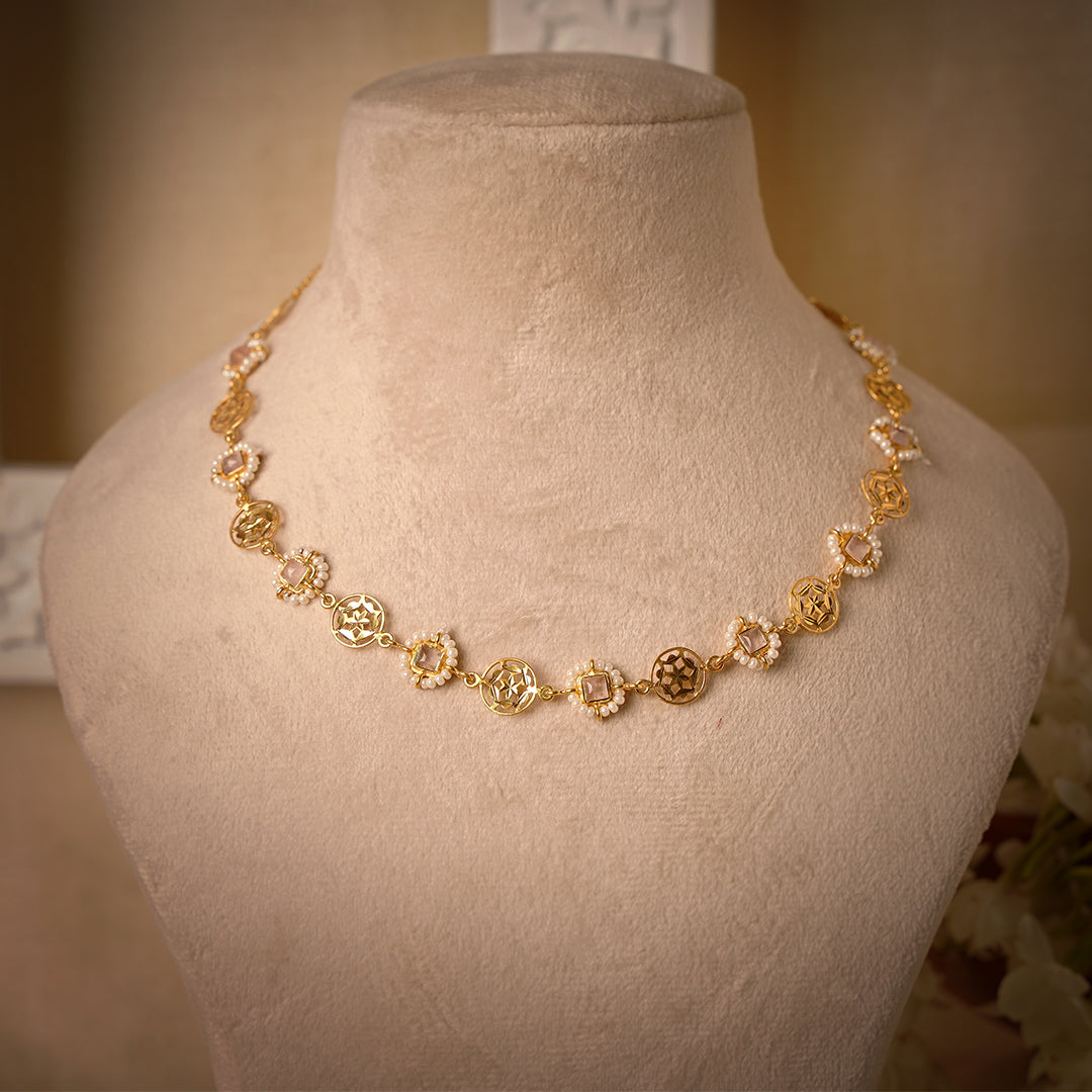 Alizé - 22K Gold Plated Necklet