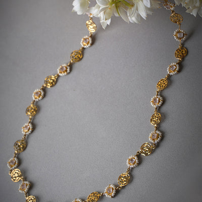 Alizé - 22K Gold Plated Long Chain